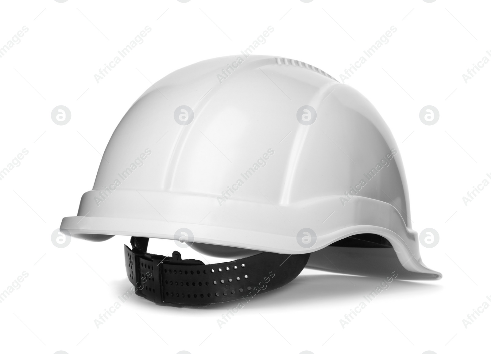 Photo of Safety hardhat isolated on white. Construction tool