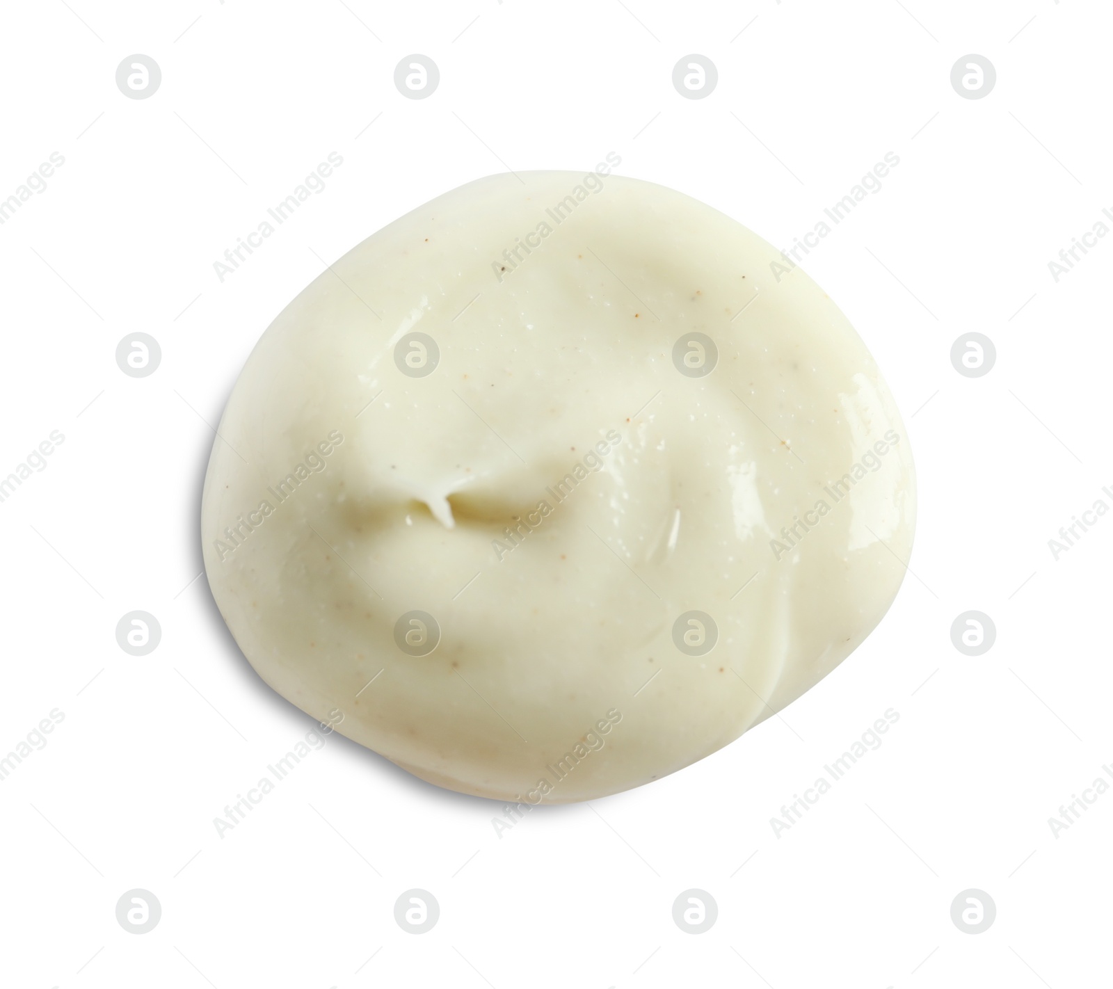 Photo of Sample of scrub isolated on white, top view