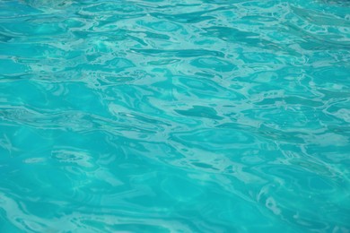 Closeup view of swimming pool as background