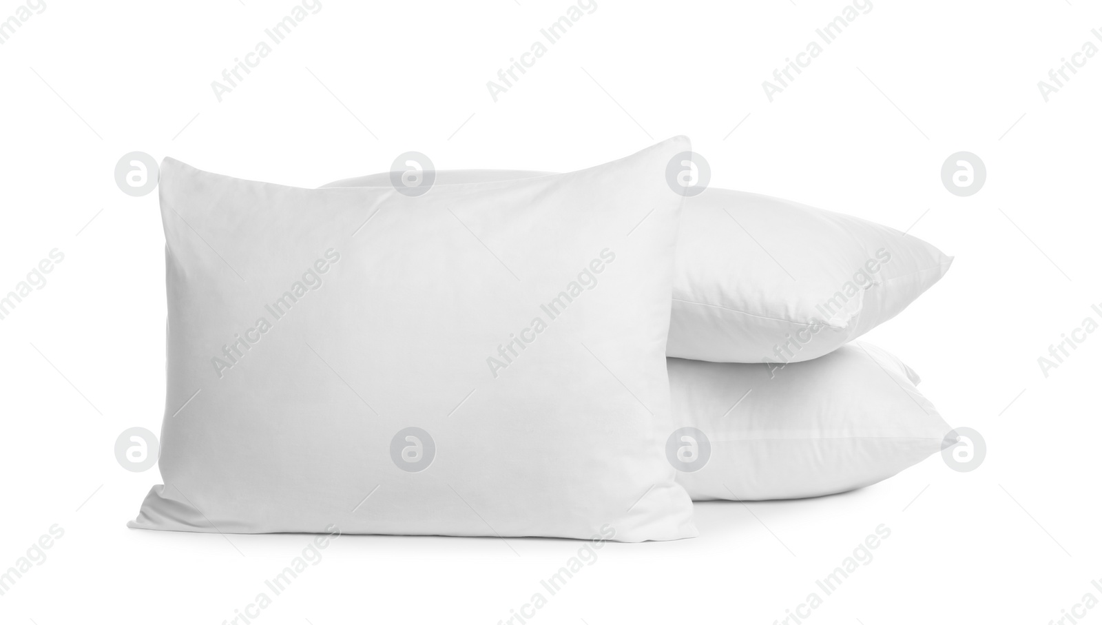 Photo of Blank soft new pillows isolated on white