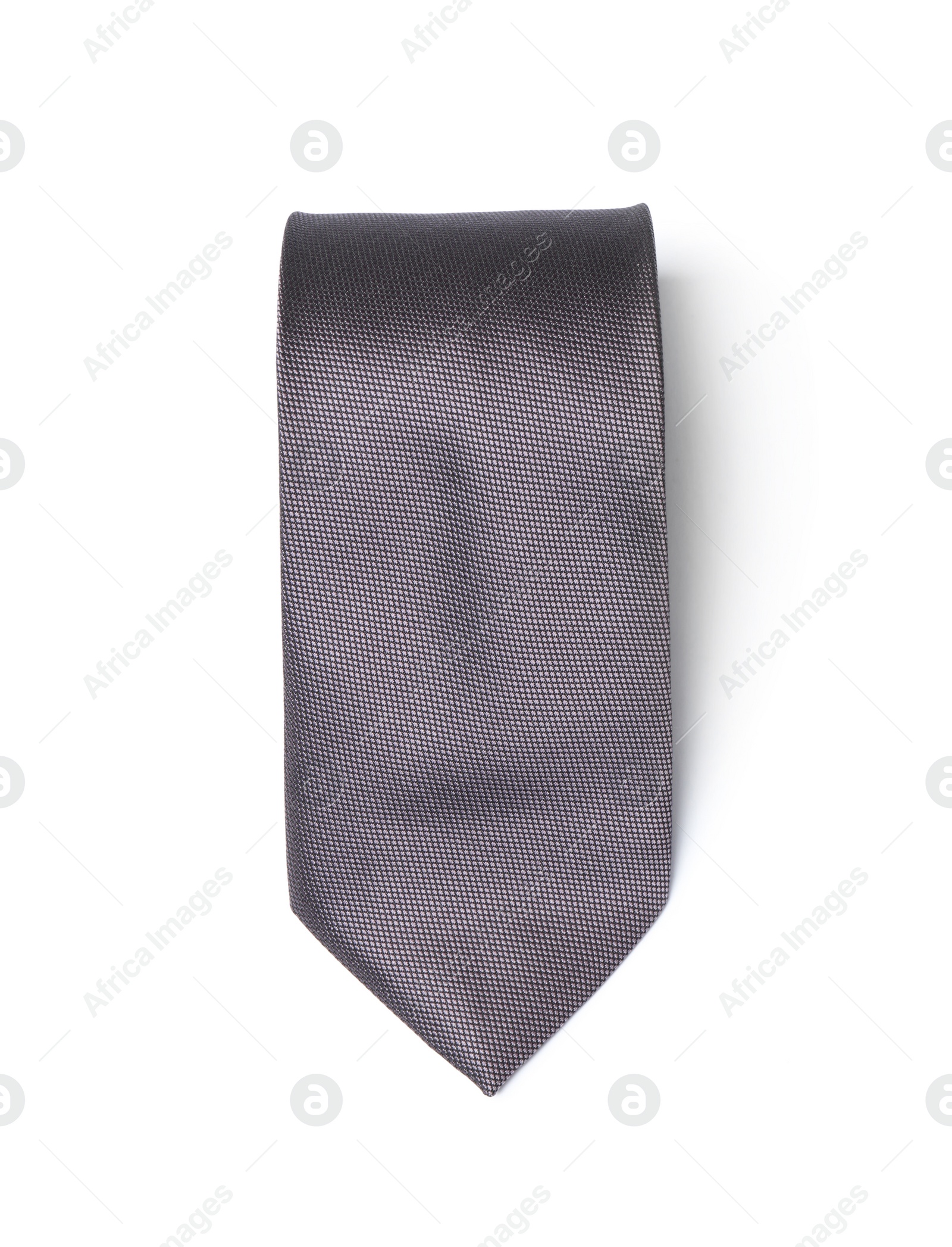 Photo of Stylish color male necktie isolated on white