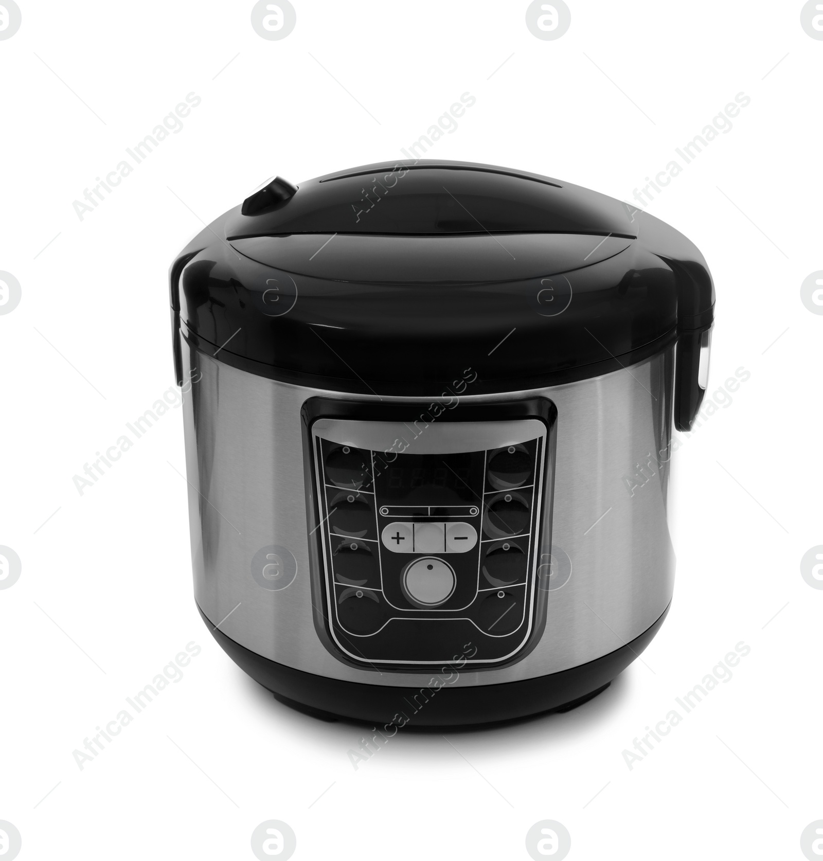 Photo of Modern electric multi cooker on white background