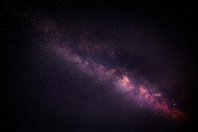 Beautiful Milky way galaxy and stars in celestial cosmos