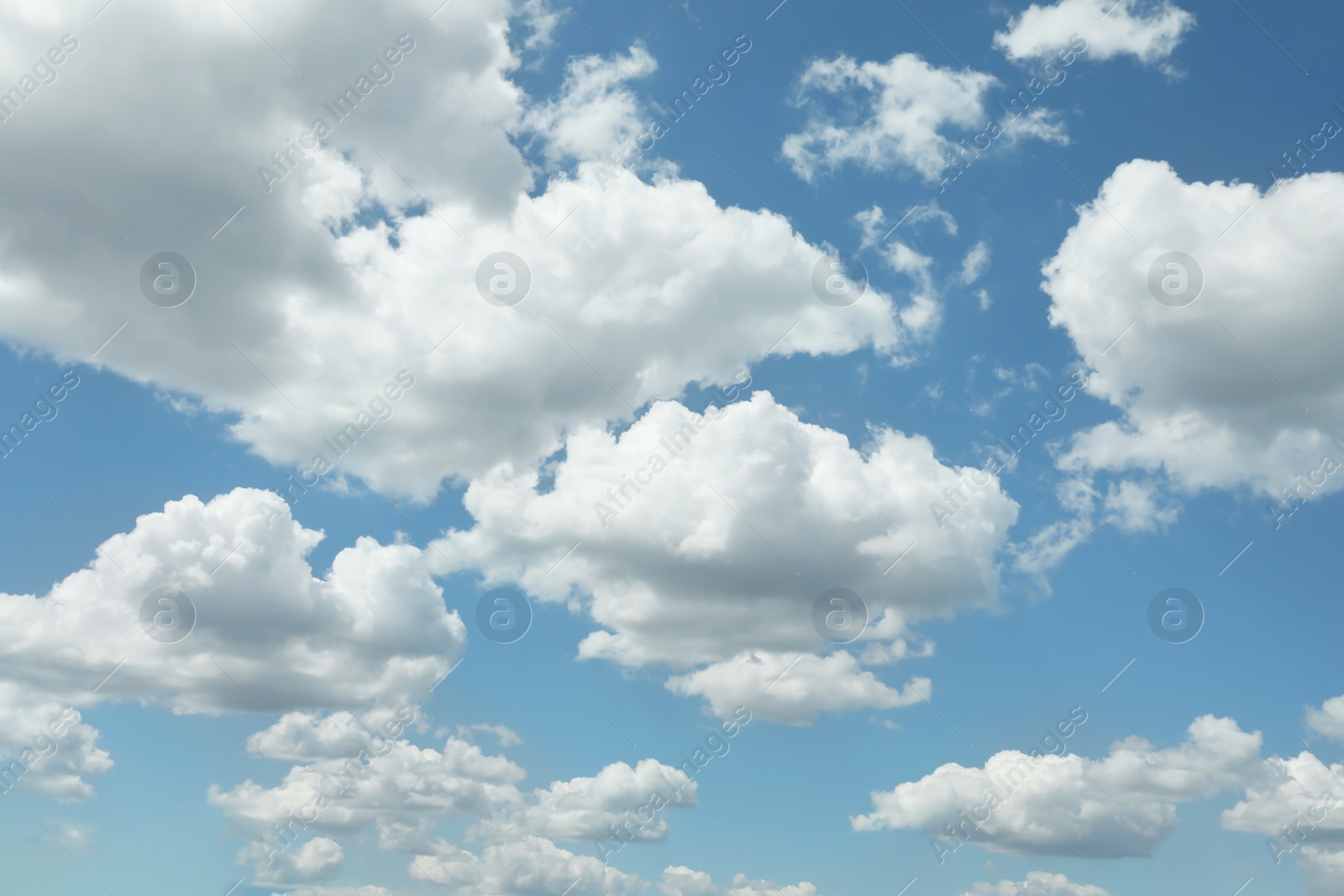 Photo of Picturesque view of beautiful sky with fluffy clouds