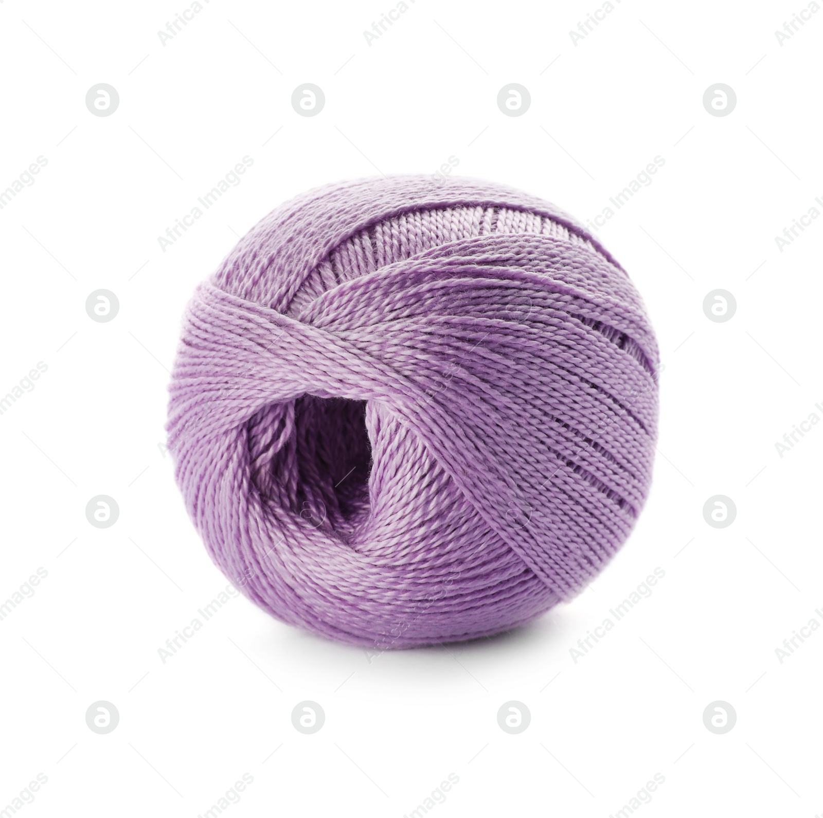 Photo of Color thread on white background