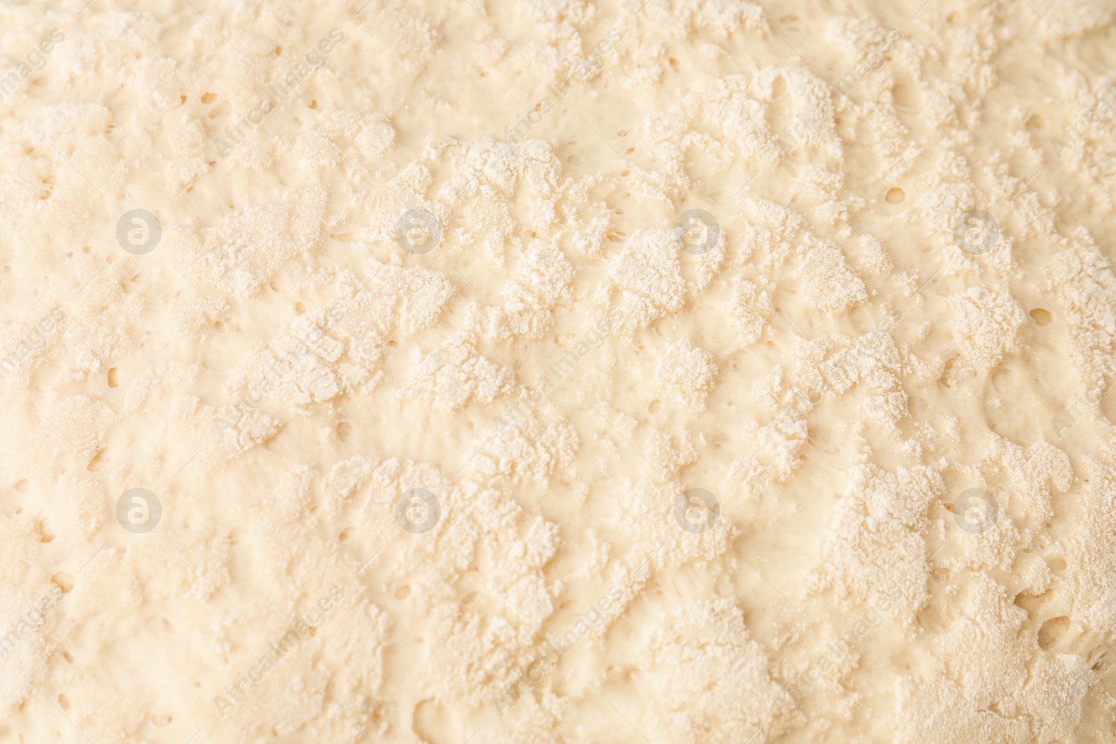 Photo of Tasty dough for pastries as background, closeup view