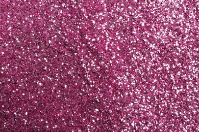 Photo of Fabric with beautiful shiny paillettes as background