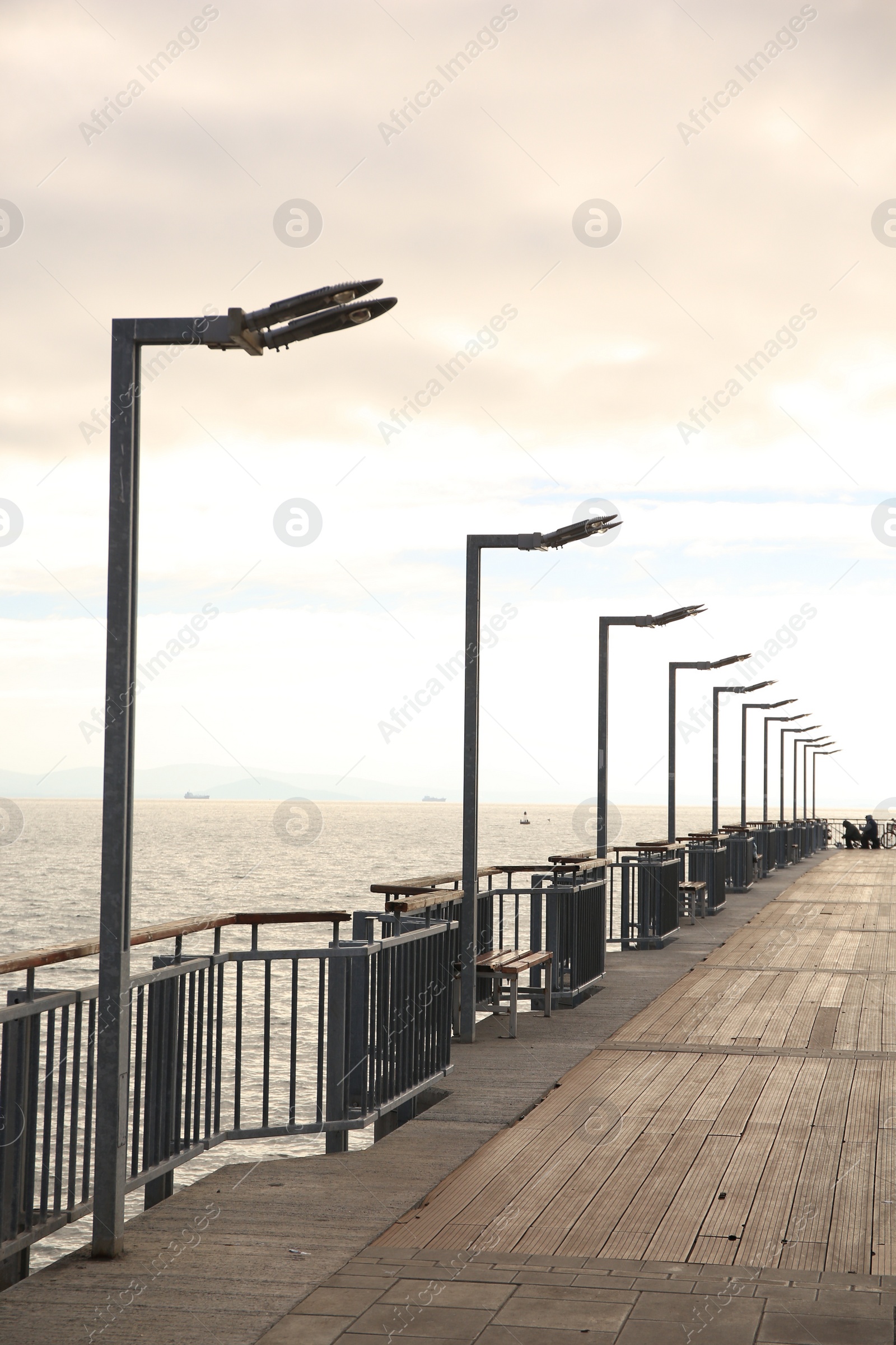 Photo of Beautiful view of pier near sea outdoors