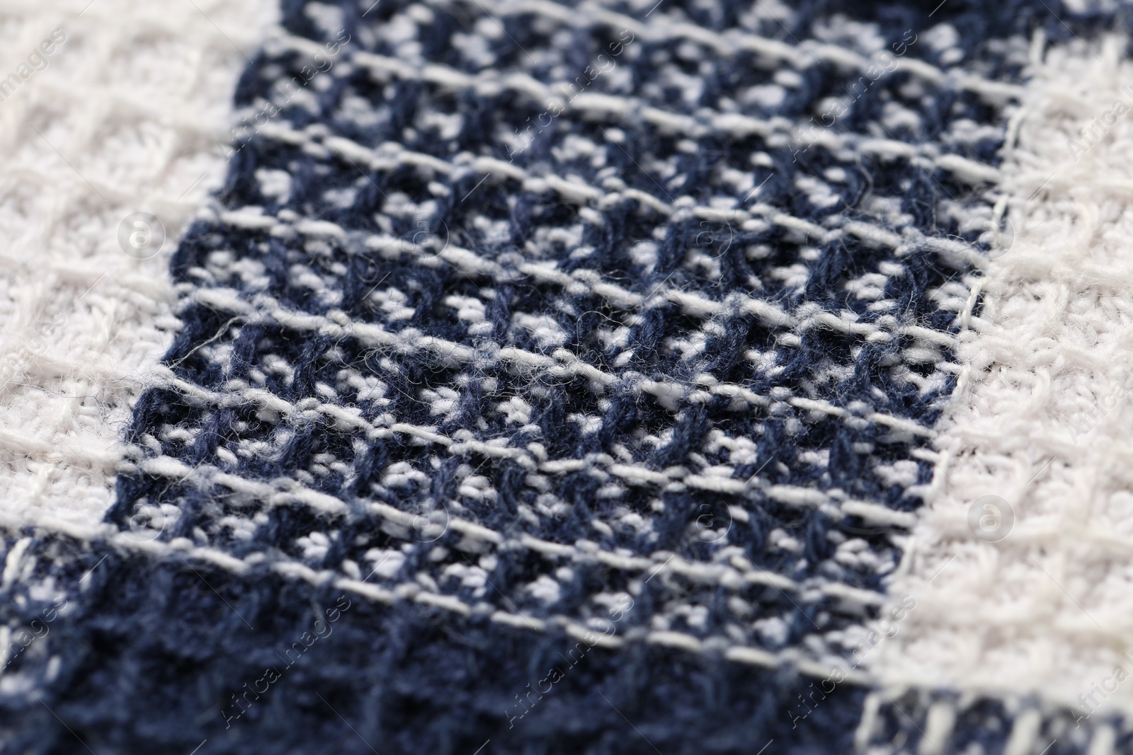 Photo of Texture of fabric as background, closeup view