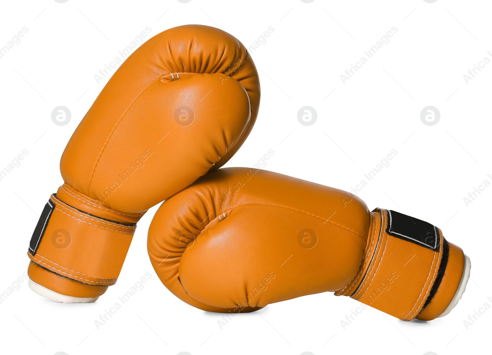 Image of Pair of boxing gloves isolated on white