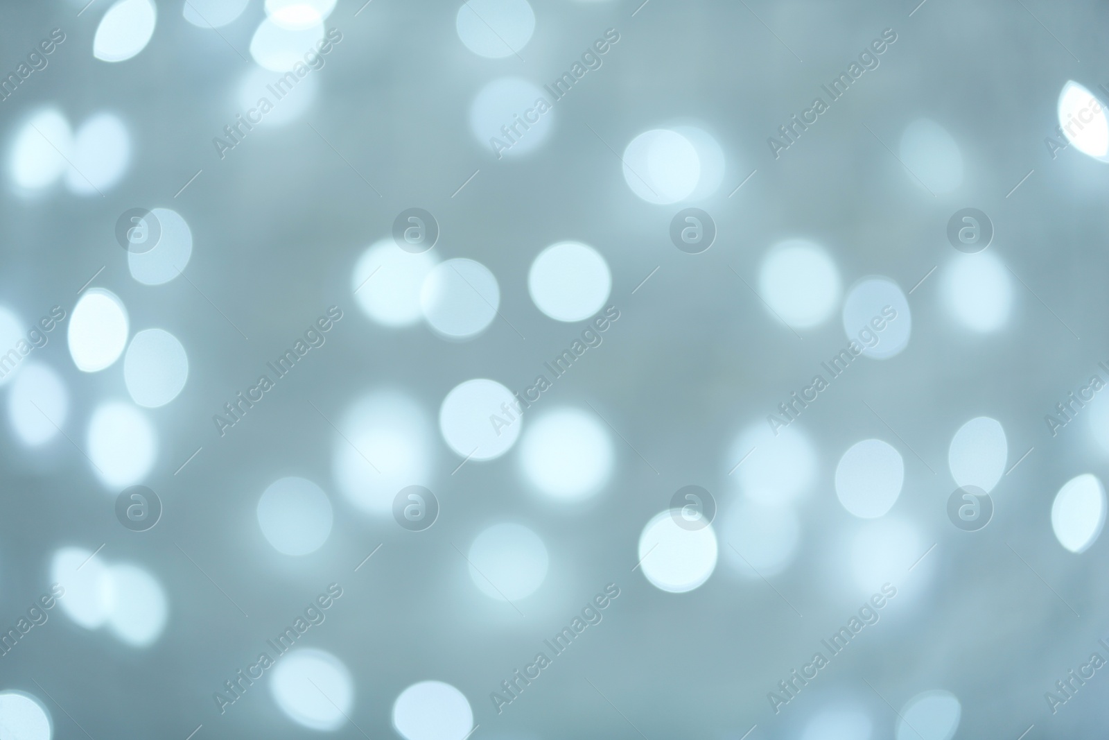 Photo of Blurred view of Christmas lights as background. Bokeh effect