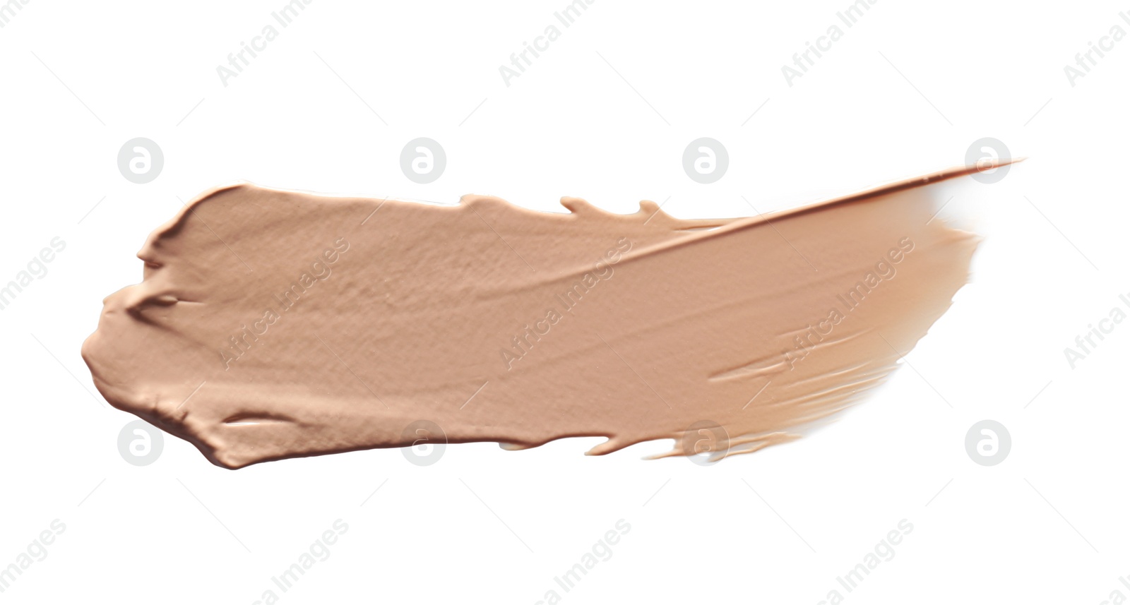 Photo of Skin foundation on white background. Professional makeup products
