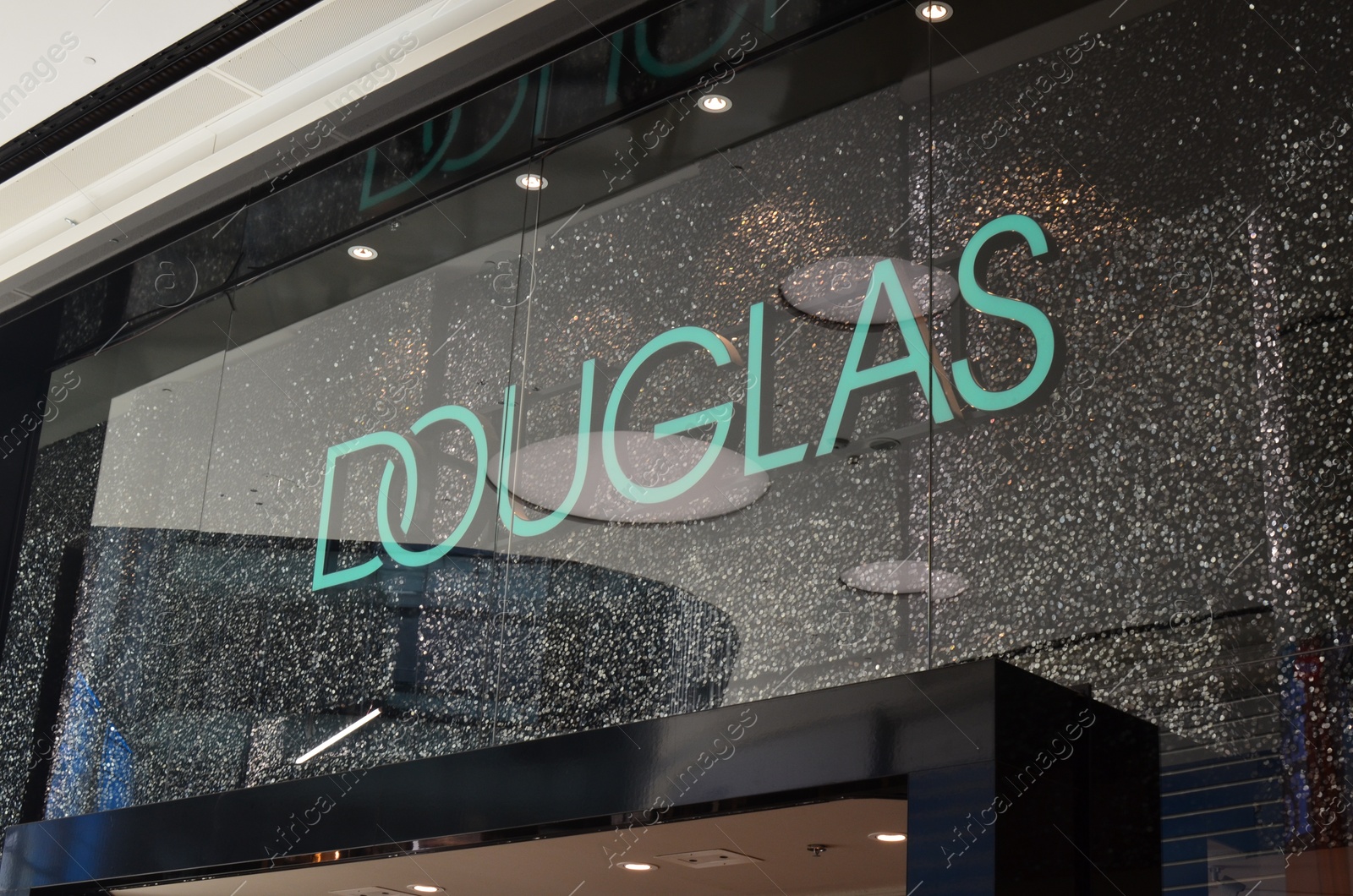 Photo of Utrecht, Netherlands July 02, 2022: Douglas cosmetic store in shopping mall