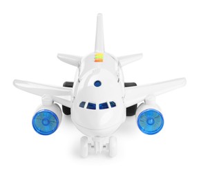 Photo of Toy plane isolated on white. Export concept