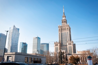 Photo of Beautiful view of cityscape with modern buildings