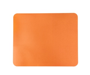 Photo of Blank mouse pad on white background, top view