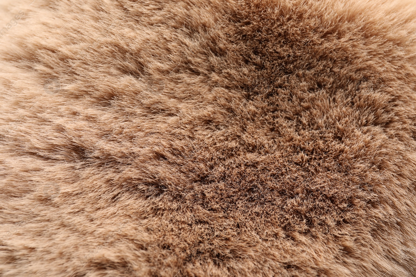 Photo of Texture of faux fur as background, closeup