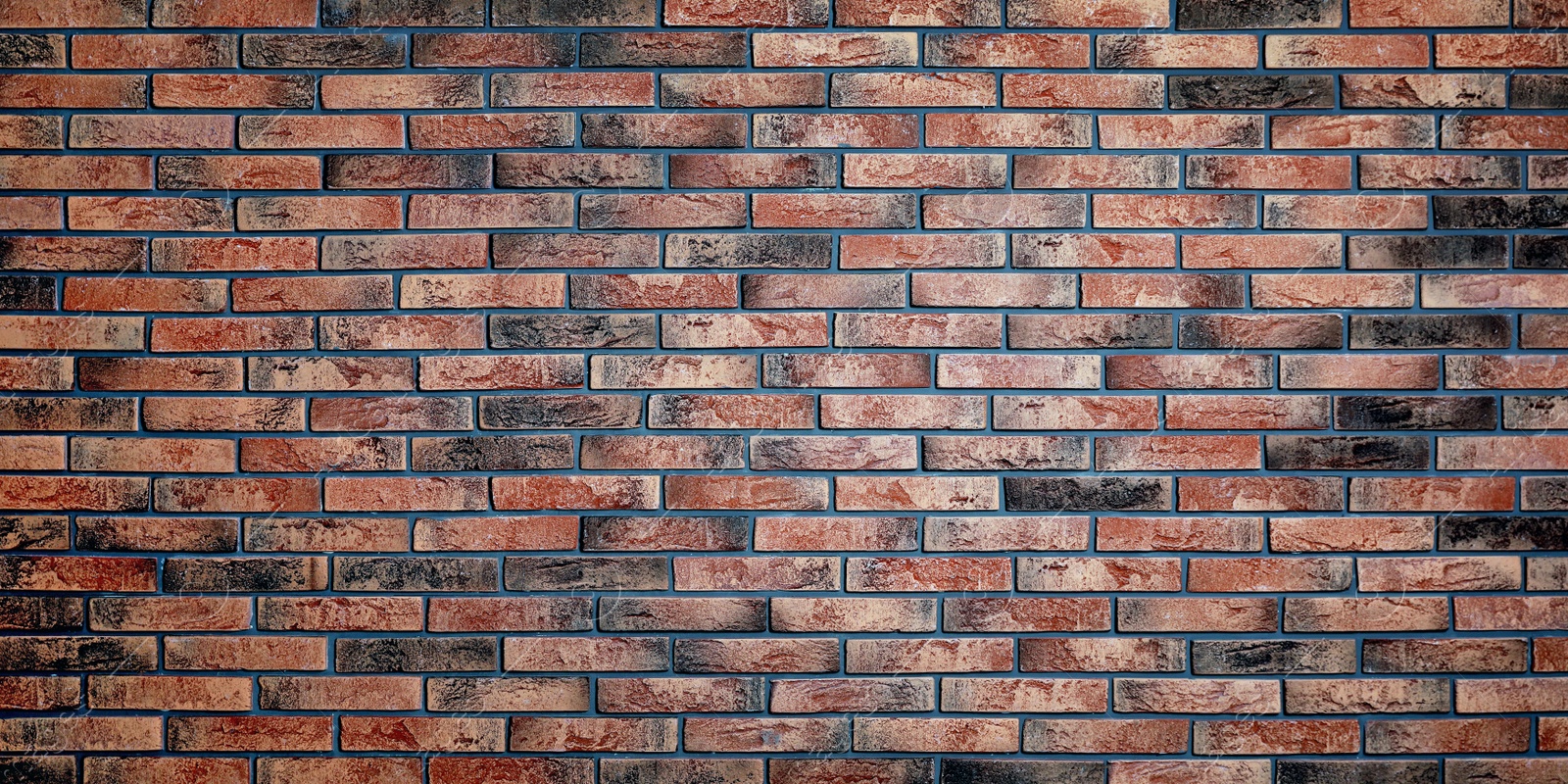 Image of Wall paper design. Brick wall as background