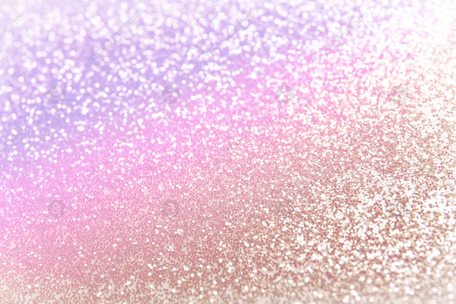 Image of Beautiful sparkling background toned in unicorn colors