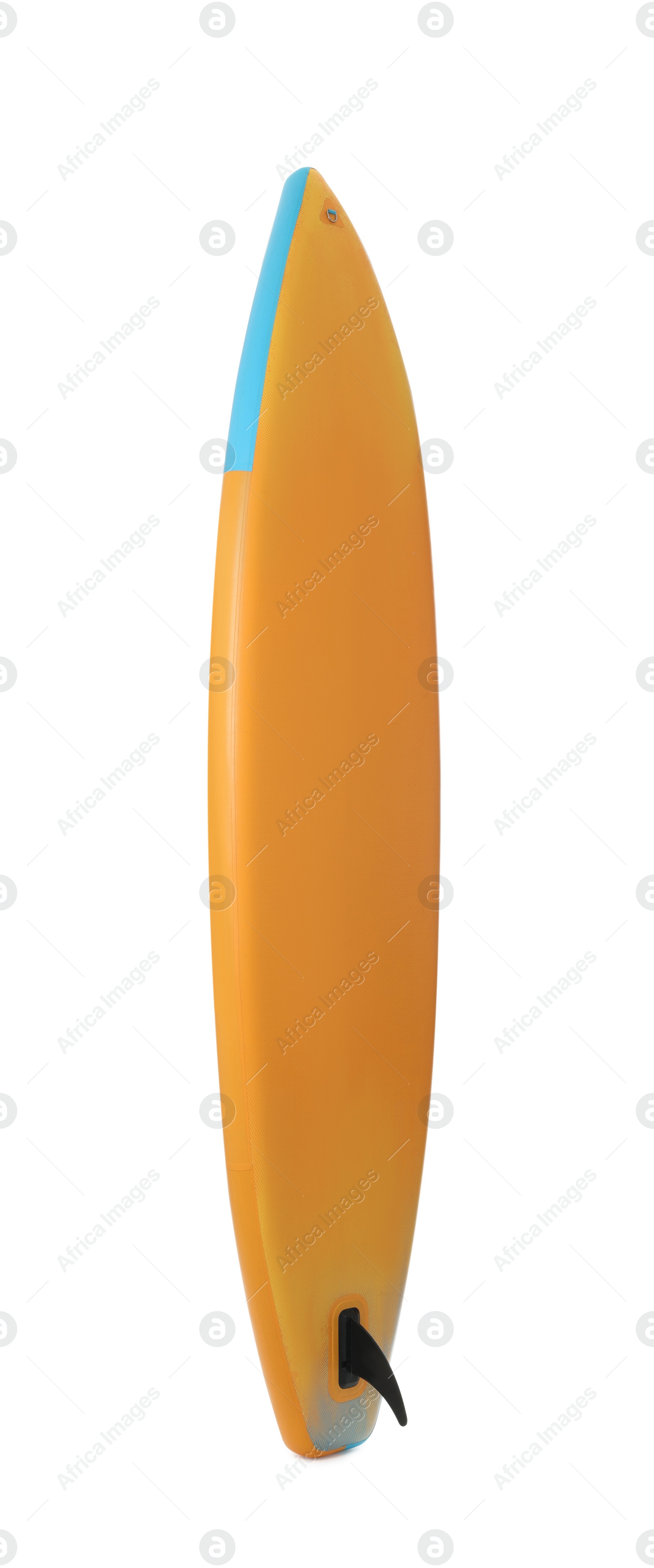 Photo of One SUP board isolated on white. Water sport